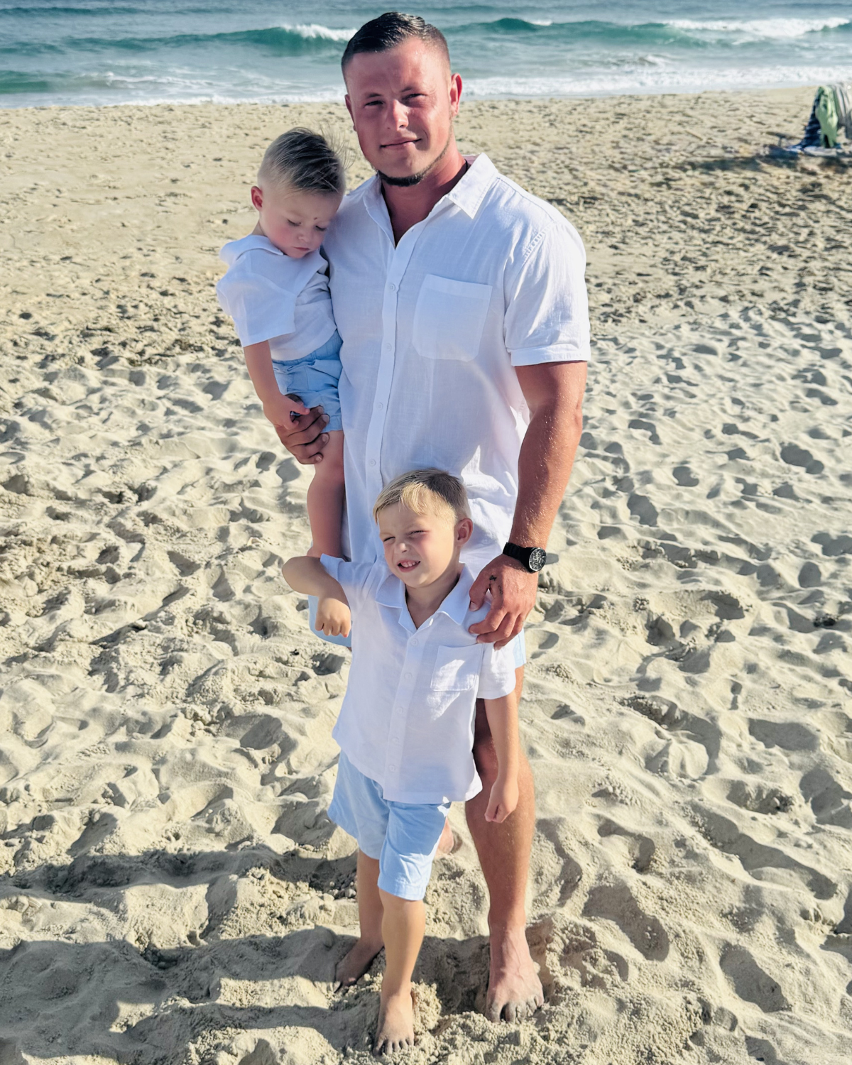 Matt Marsh, owner of Marsh Home Improvement and Property Management,  and his sons